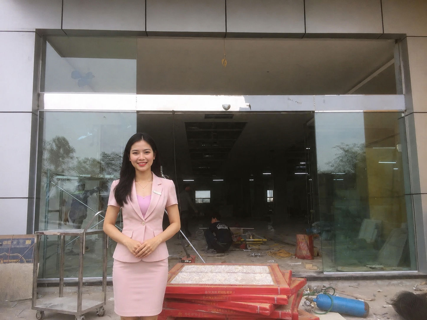 Cửa trượt tự động&nbsp;